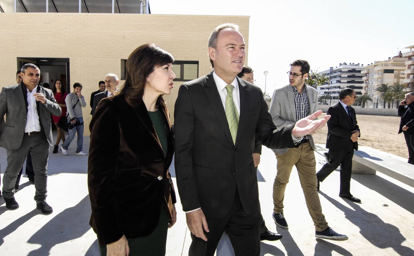 Inauguración del colegio Princesa de Asturias de Elche