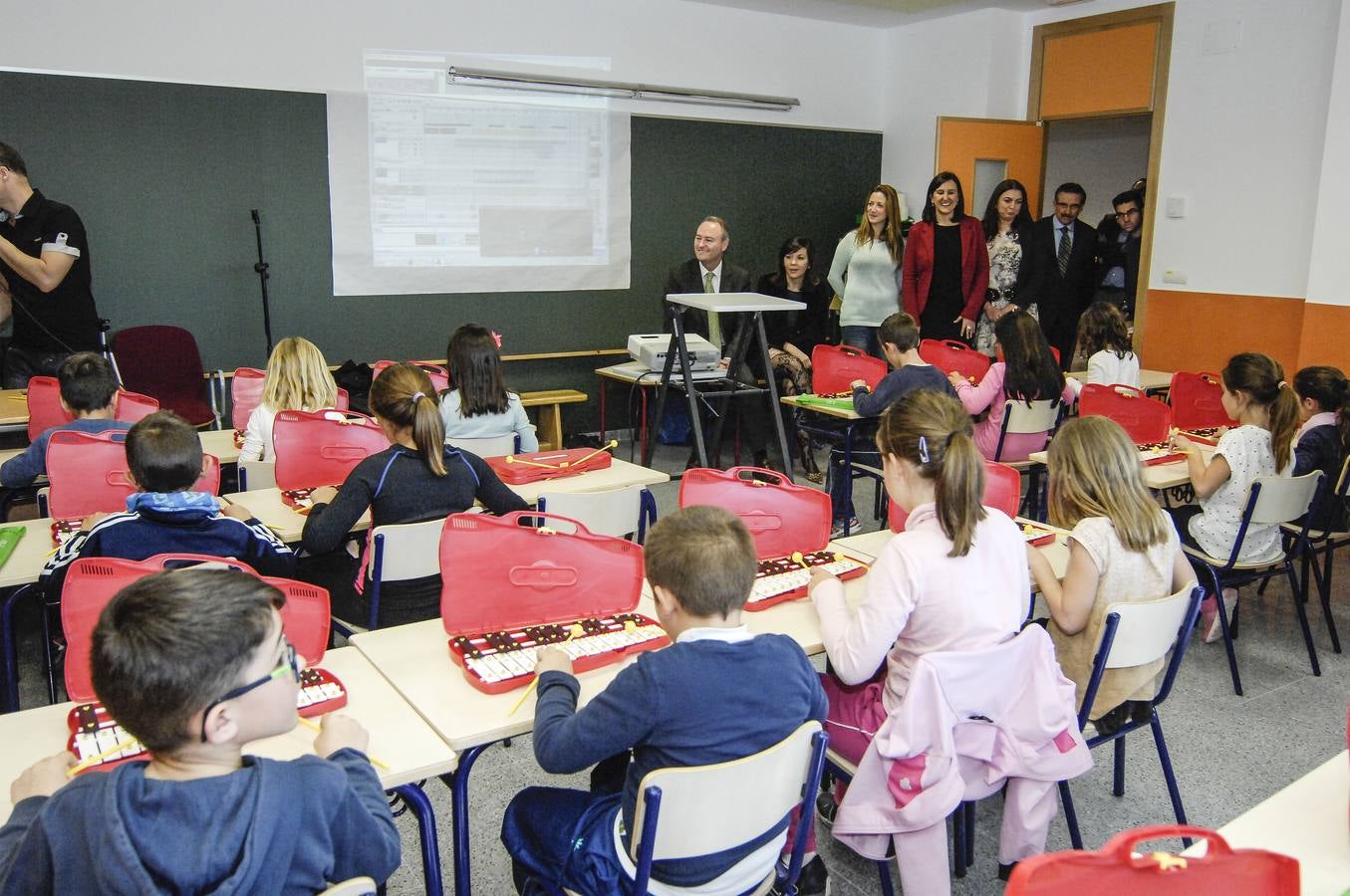 Inauguración del colegio Princesa de Asturias de Elche