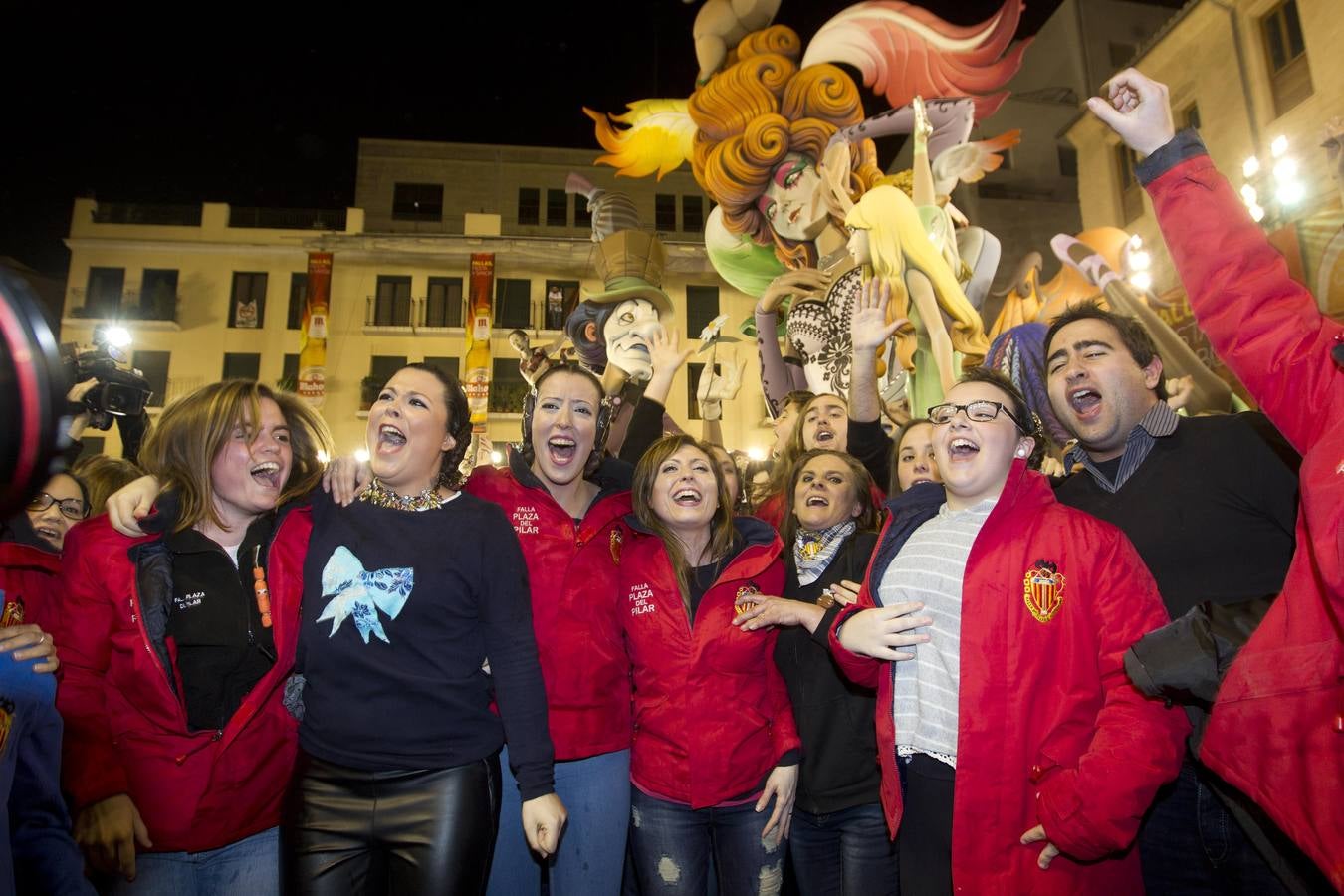 Así ha sido la celebración en la falla El Pilar