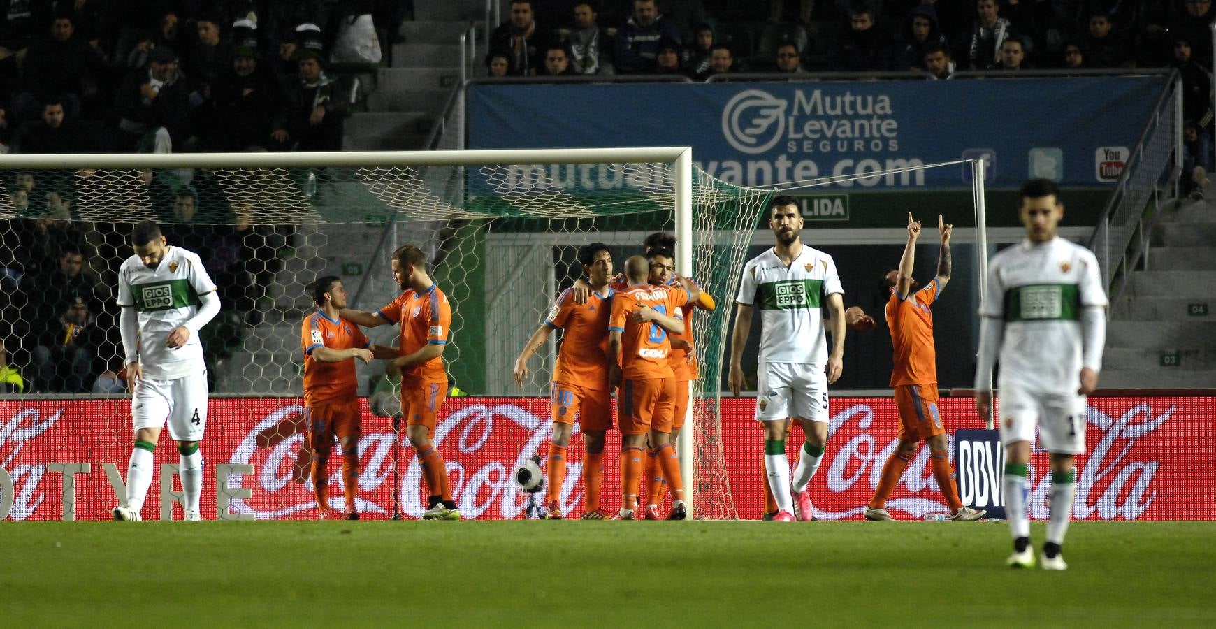 Encuentro entre el Elche y el Valencia