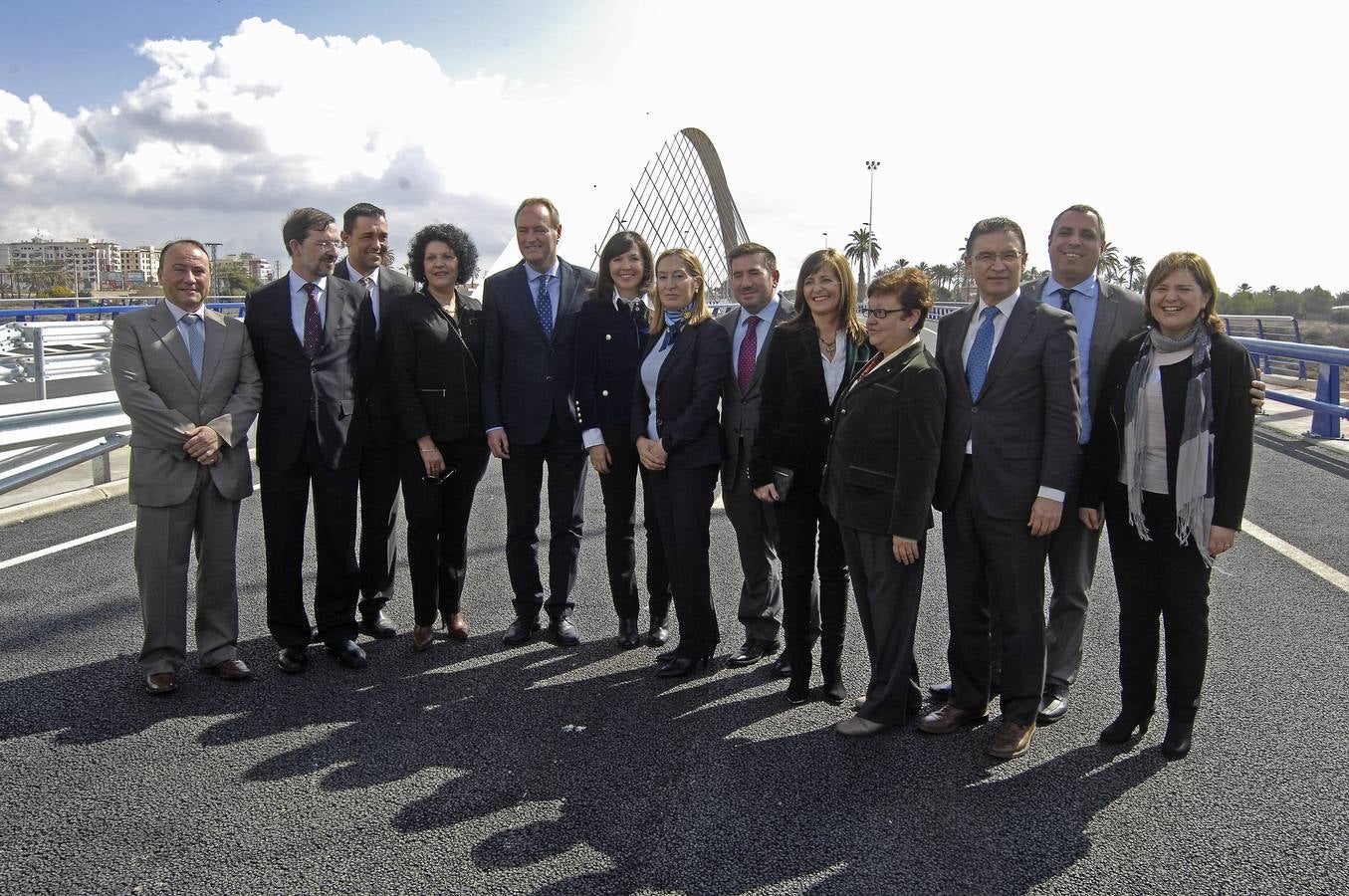 Ana Pastor inaugura la Ronda Sur de Elche