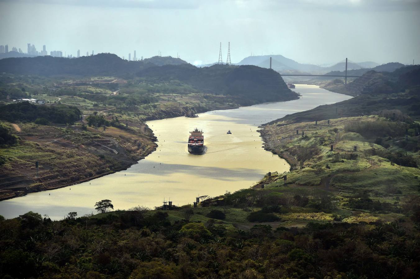 Espectaculares imágenes del Canal de Panamá