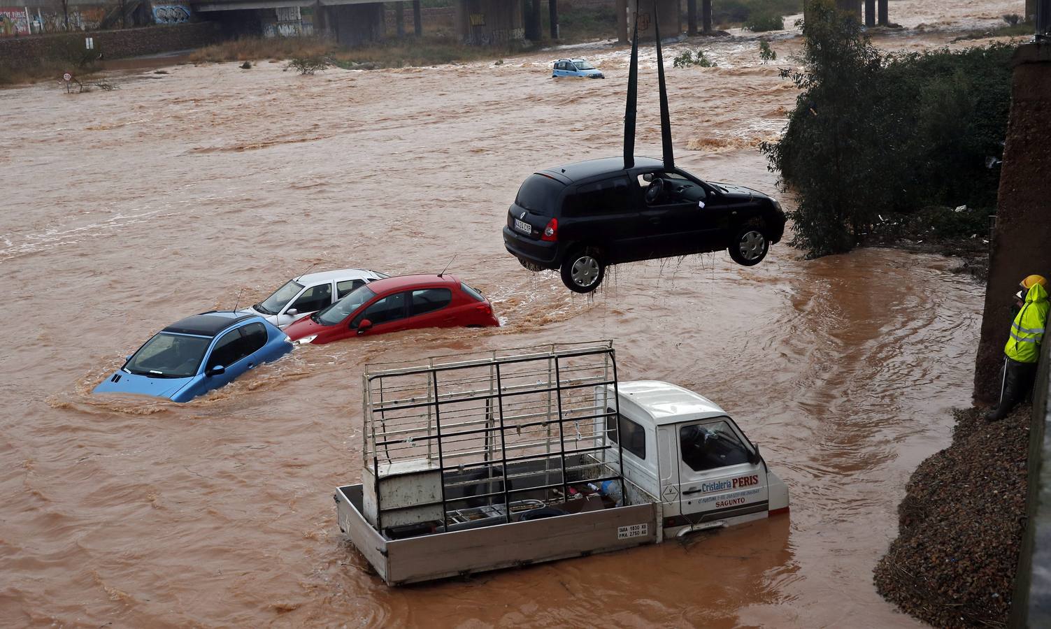 Tromba de agua en Valencia (23/03/15)