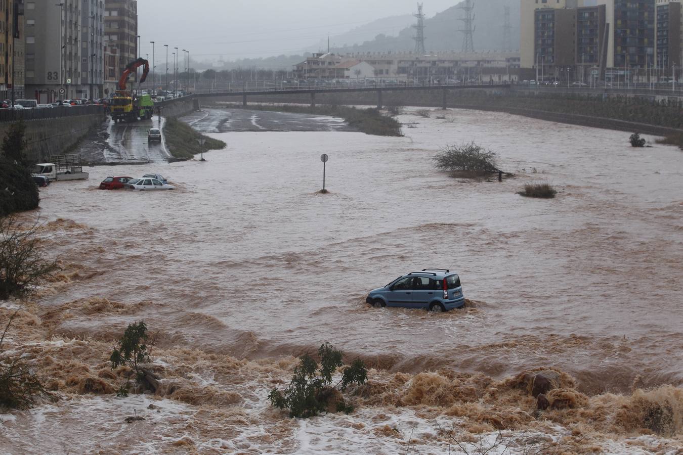 Tromba de agua en Valencia (23/03/15)