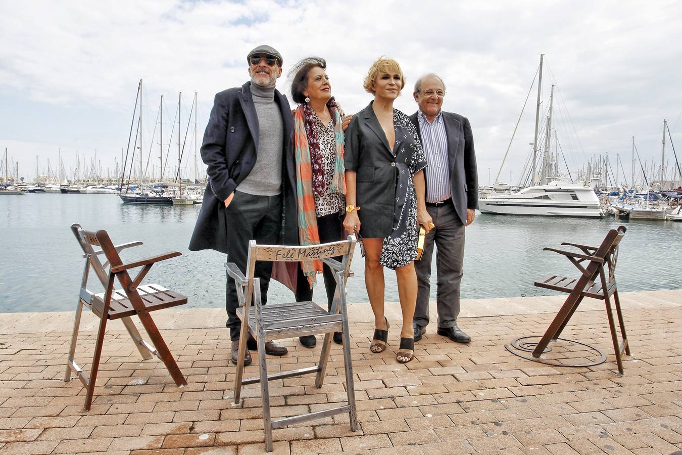 Inauguración del Paseo de la Luz de las Estrellas de Alicante