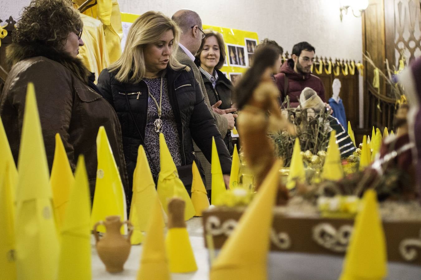 Semana Santa de papel en el colegio Jesús María de San Agustín