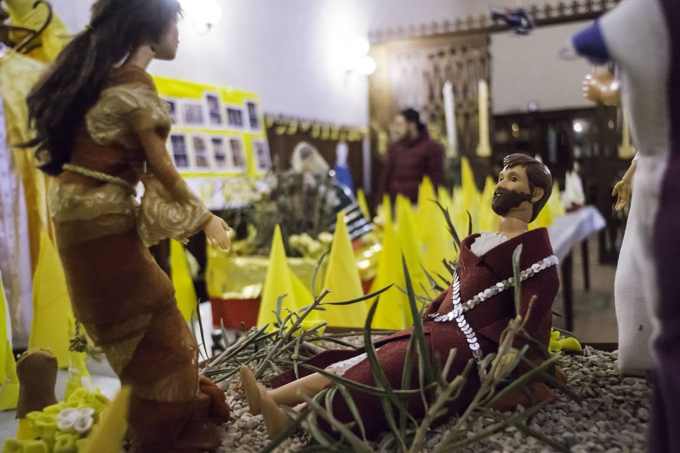 Semana Santa de papel en el colegio Jesús María de San Agustín