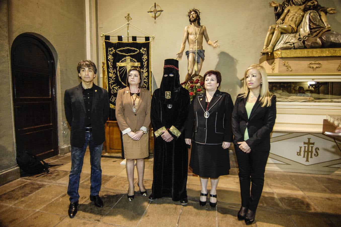 Presentación del preso indultado del Cristo del Perdón de Elche