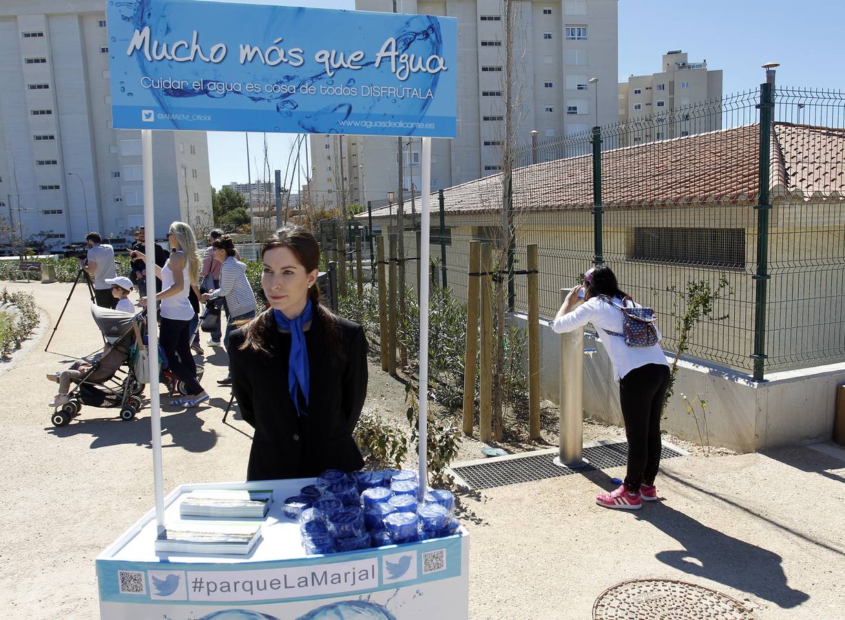 Alicante abre el primer parque inundable de España