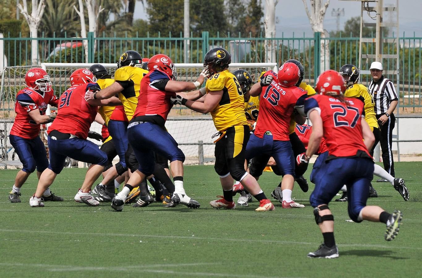 El partido entre el Giants y el Valencia Firebats en imágenes