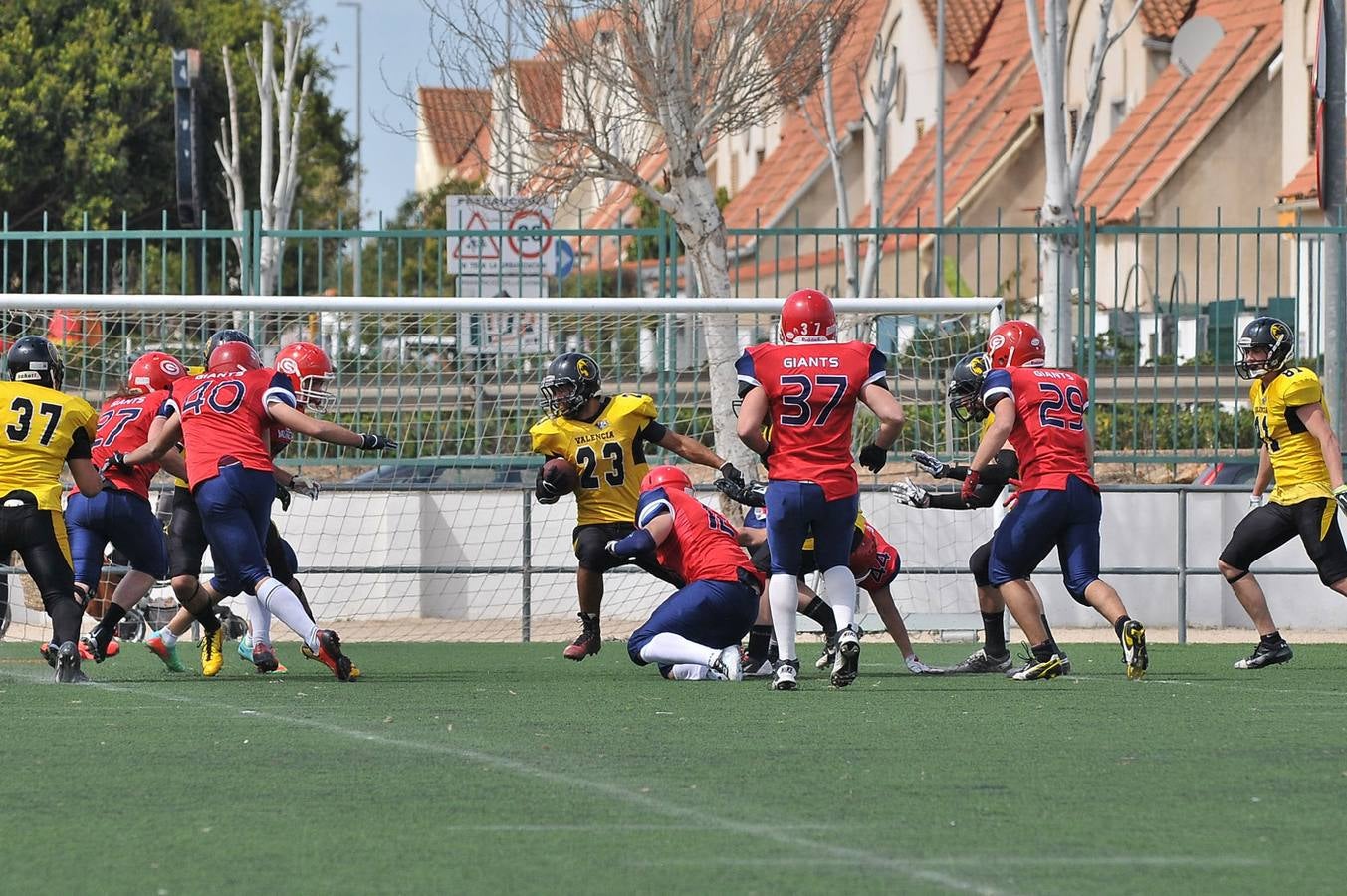 El partido entre el Giants y el Valencia Firebats en imágenes