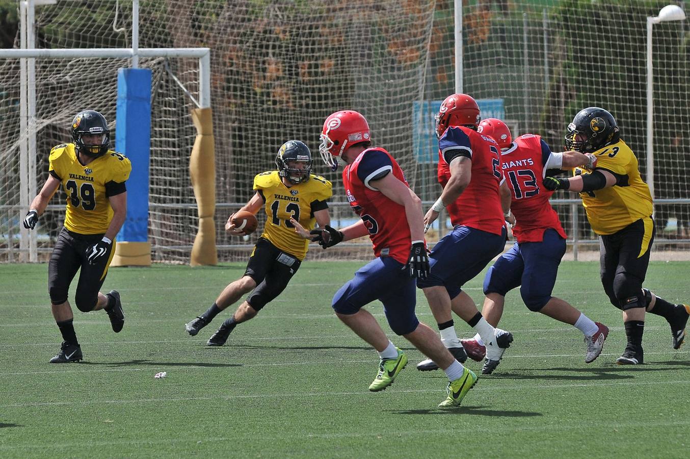 El partido entre el Giants y el Valencia Firebats en imágenes