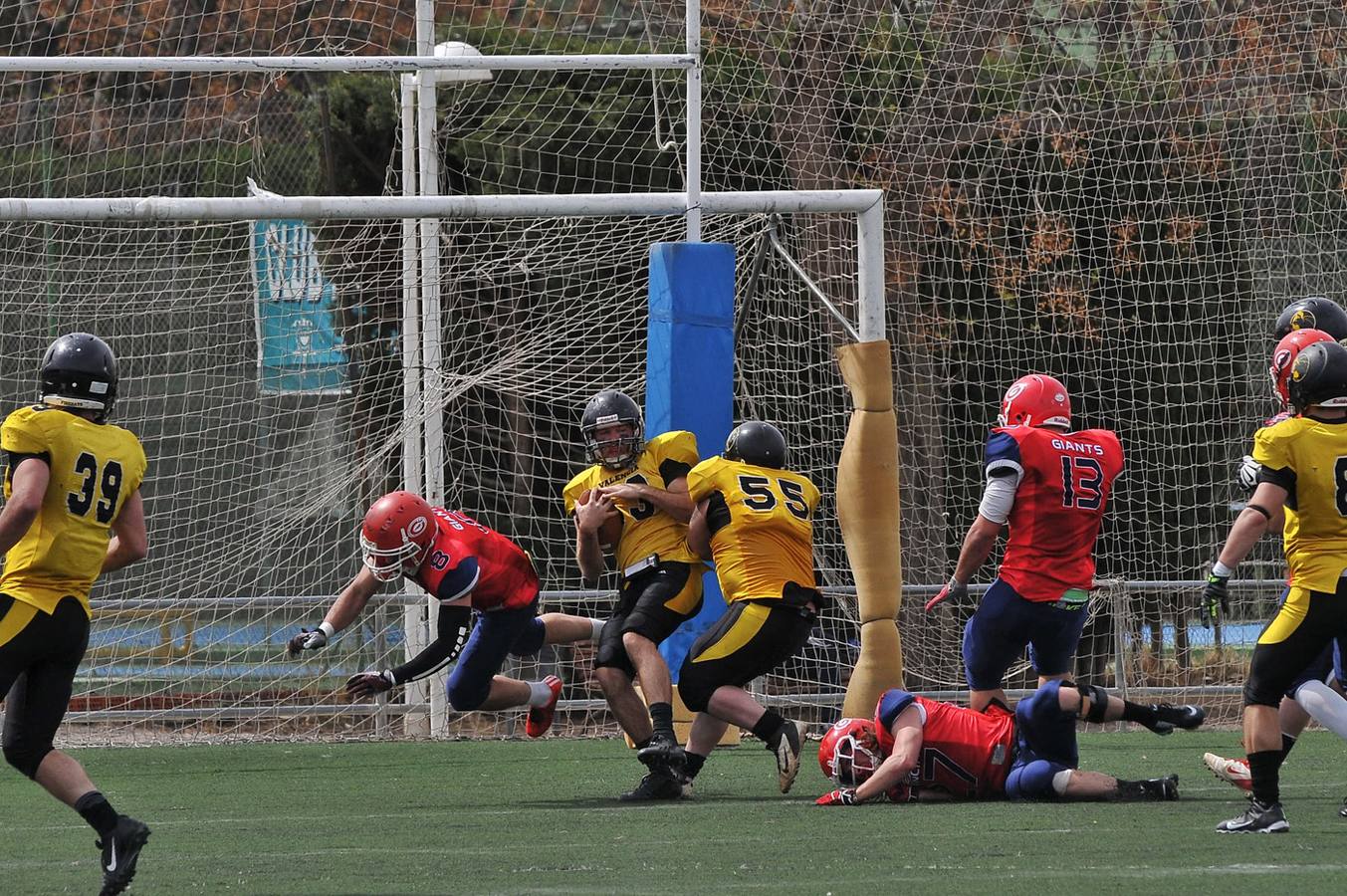 El partido entre el Giants y el Valencia Firebats en imágenes