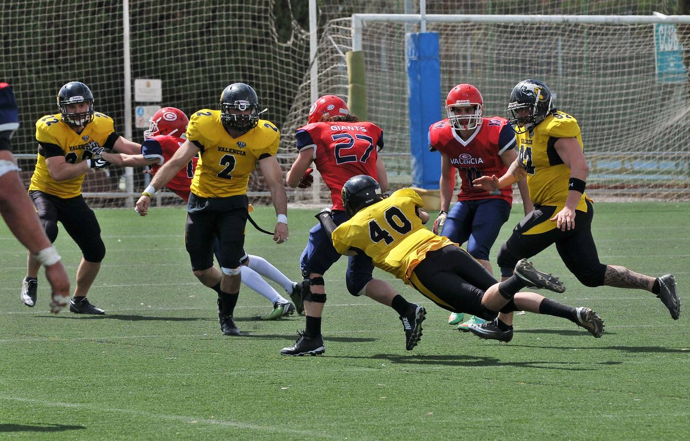 El partido entre el Giants y el Valencia Firebats en imágenes