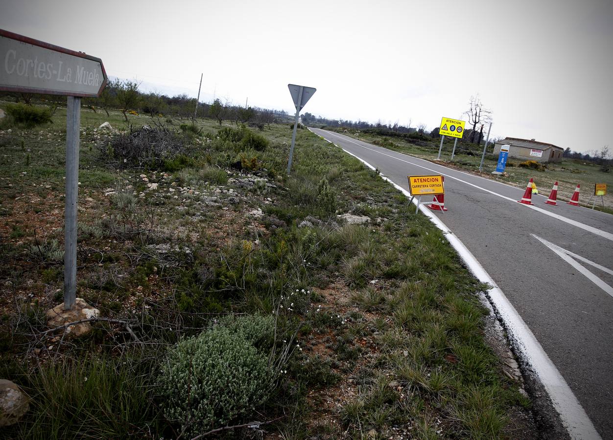 Los vecinos de Cortes de Pallás se preparan para una recuperación lenta tras el derrumbe