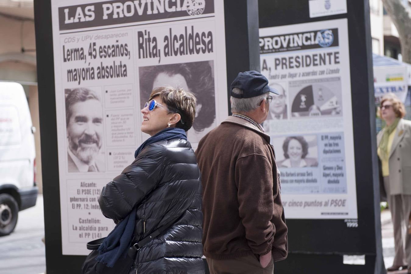 &#039;150 aniversario de LAS PROVINCIAS&#039;: Gandia acoge la exposición de portadas históricas