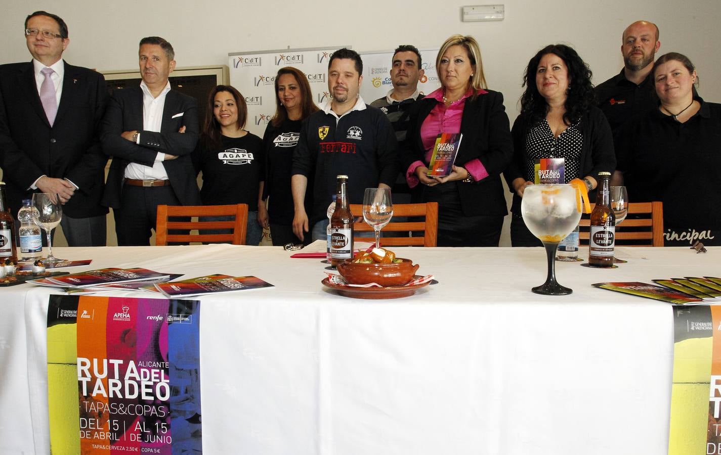 Presentación de la Ruta del Tardeo en Alicante