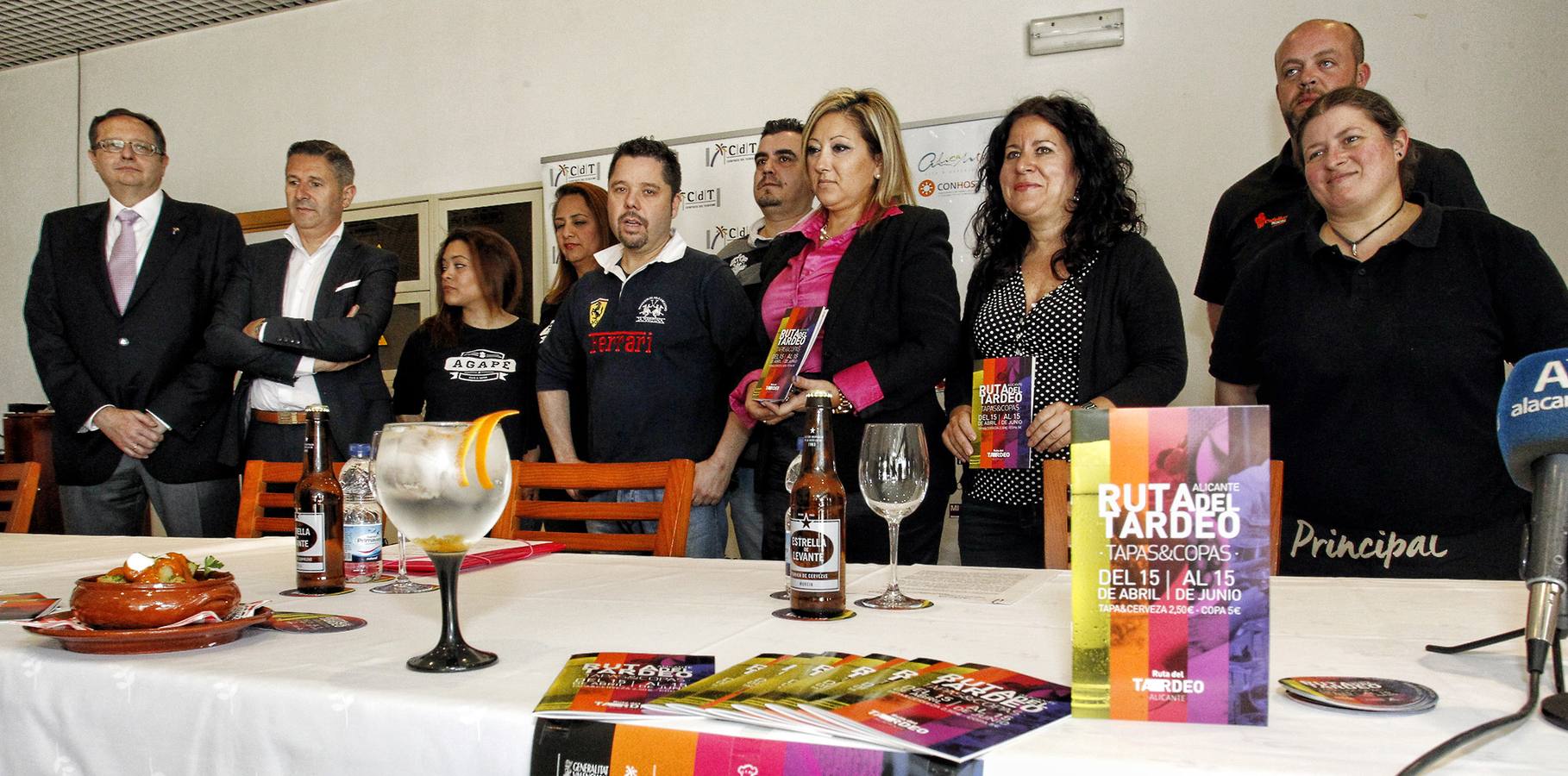 Presentación de la Ruta del Tardeo en Alicante