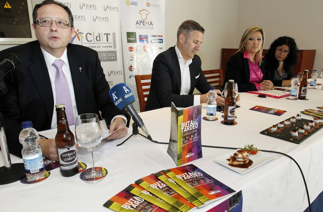 Presentación de la Ruta del Tardeo en Alicante