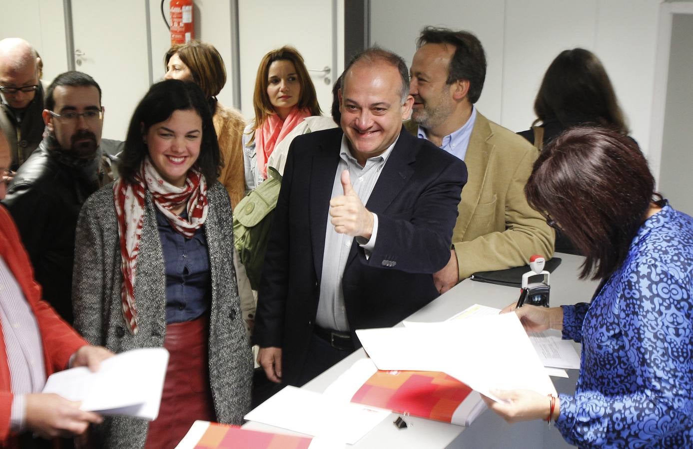 Presentación de las listas electorales en Valencia