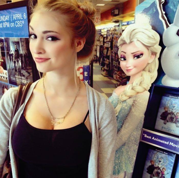 Elsa de Frozen. 