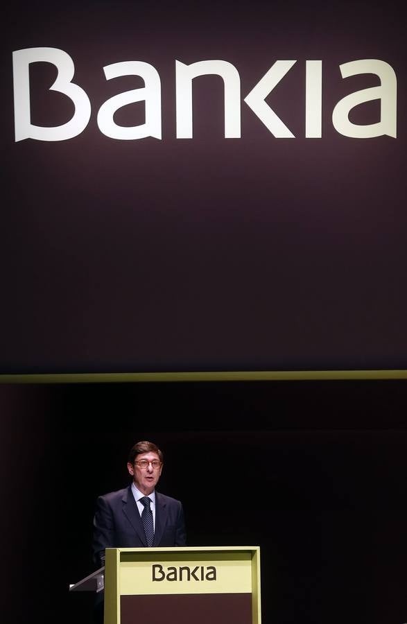 Junta de accionistas de Bankia en Valencia