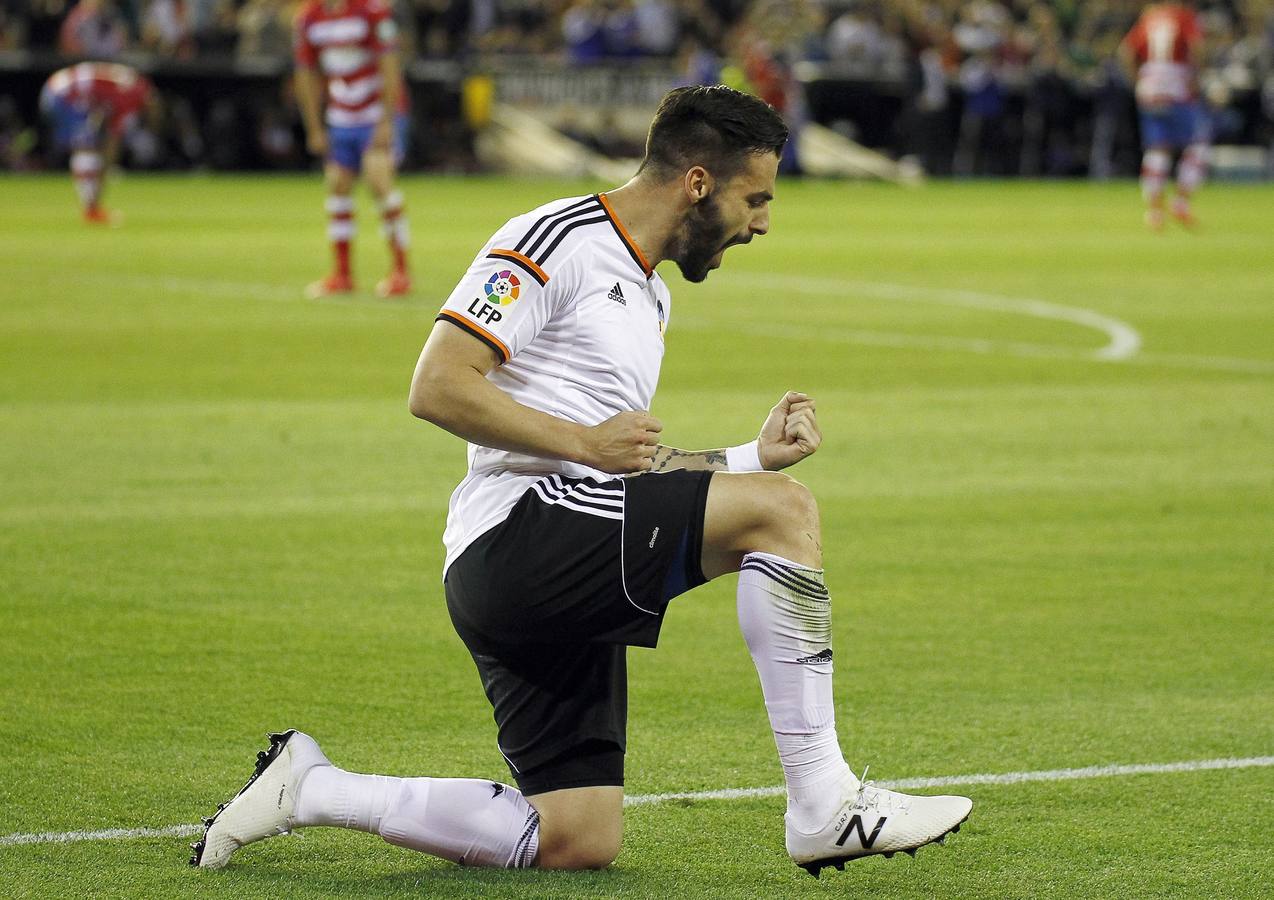 El Valencia CF-Granada, en imágenes