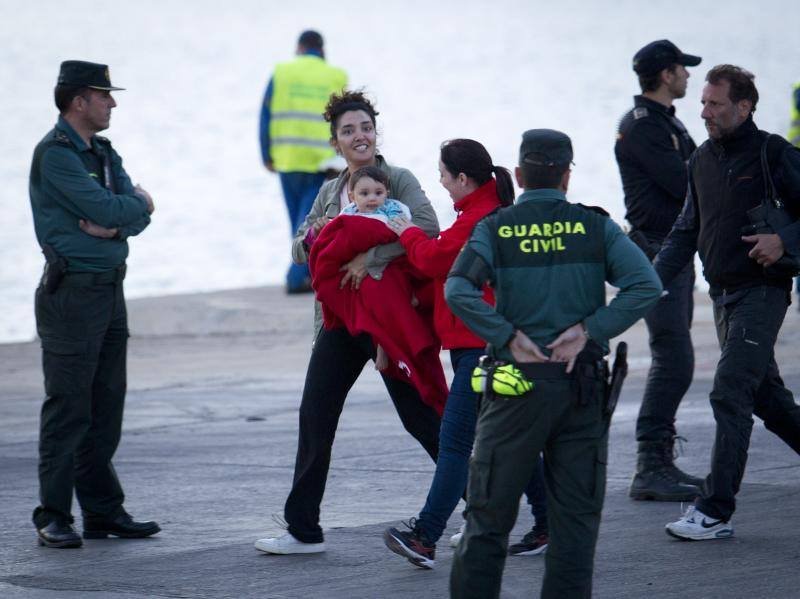 Evacuado un ferry por un incendio que hacía la ruta Palma-Valencia