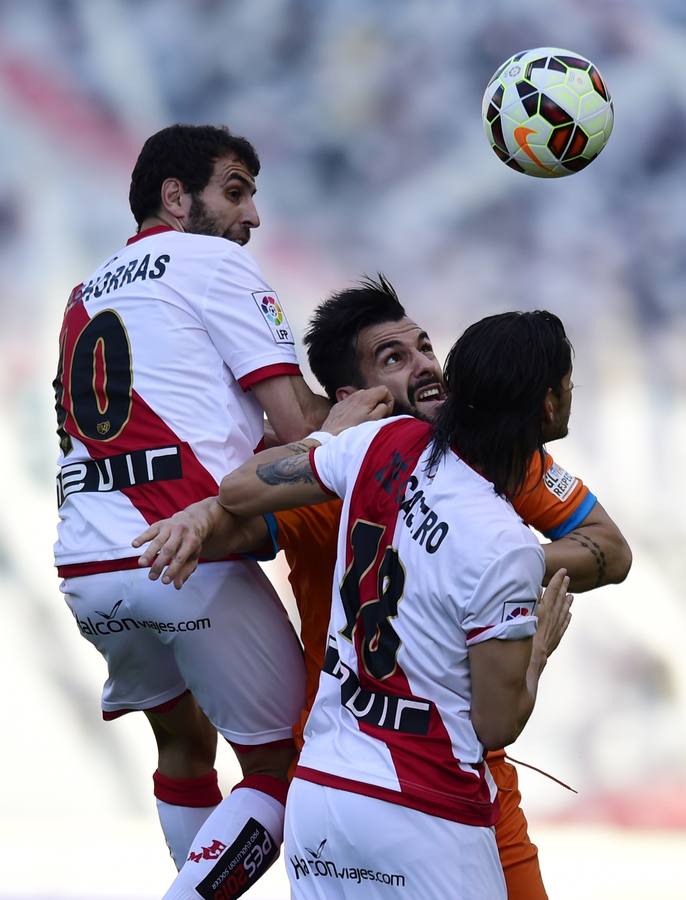 El Rayo Vallecano-Valencia, en imágenes