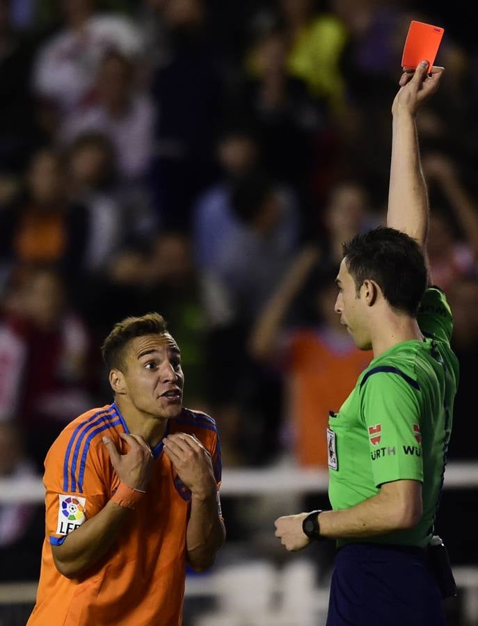 El Rayo Vallecano-Valencia, en imágenes