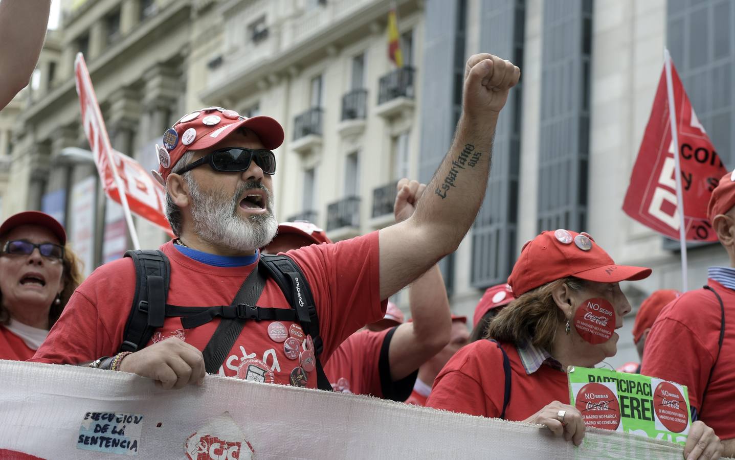 Manifestación del Primero de Mayo en Madrid