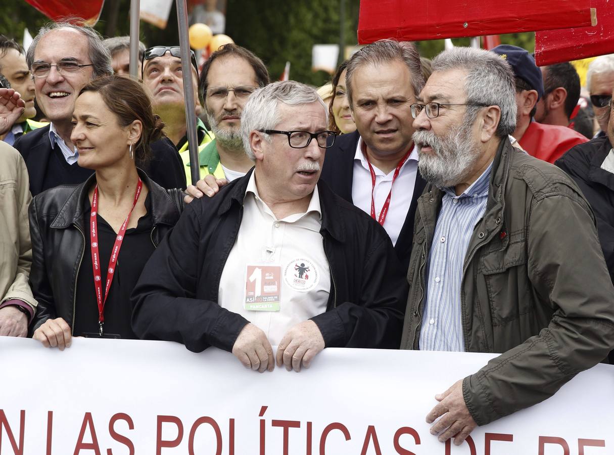 Manifestación del Primero de Mayo en Madrid