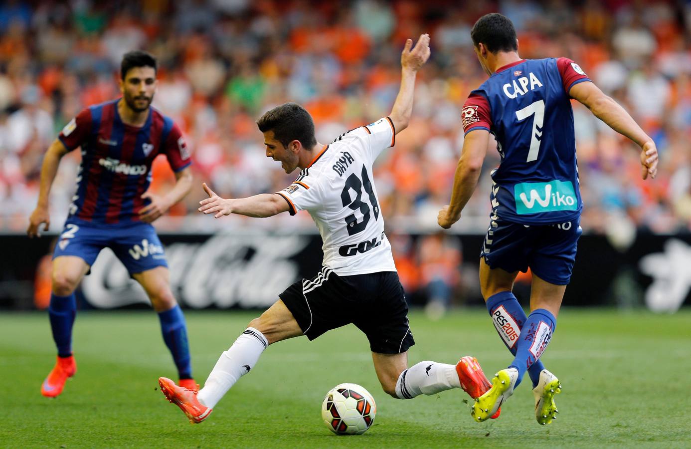 El Valencia CF-Eibar, en imágenes