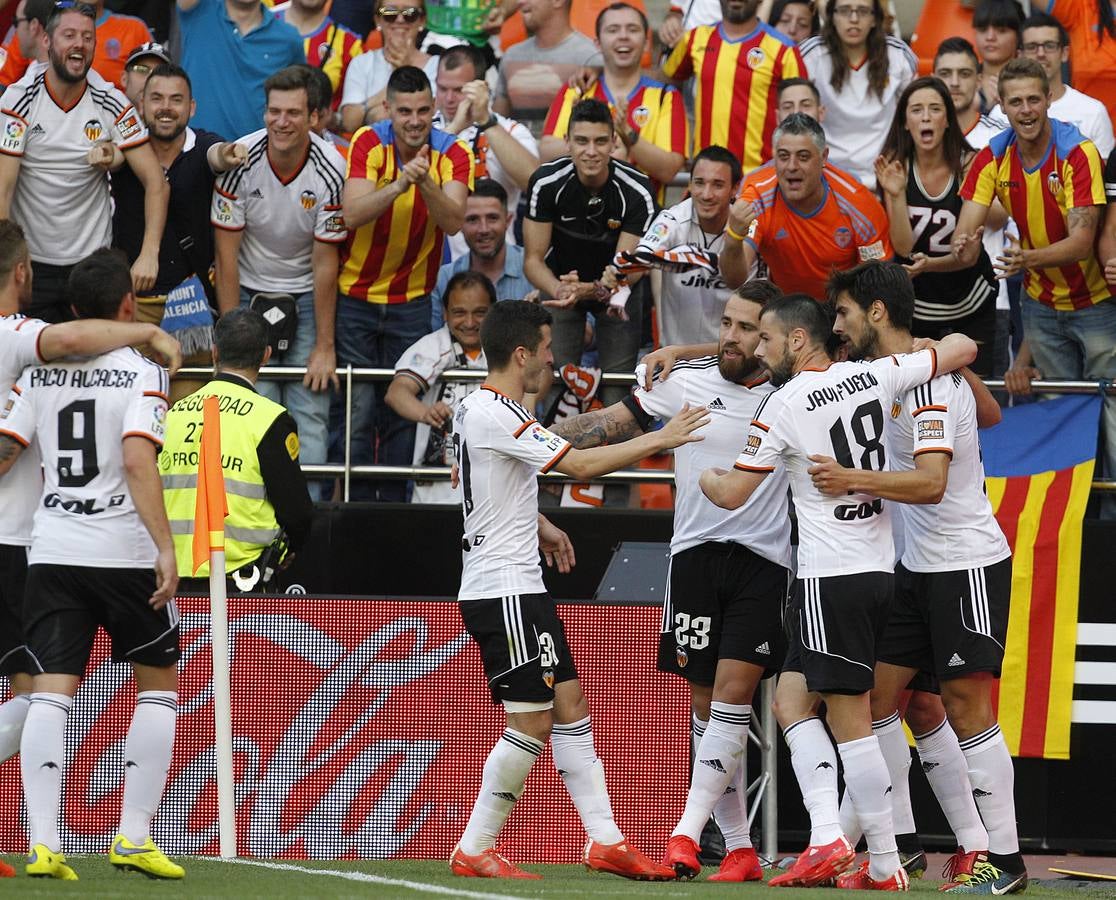 El Valencia CF-Eibar, en imágenes