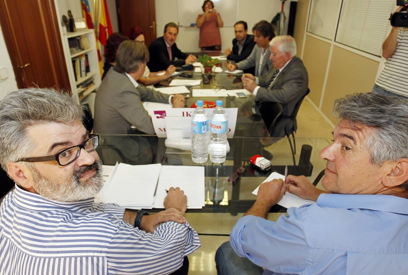 Reunión entre Facpyme y Alicante Avanza