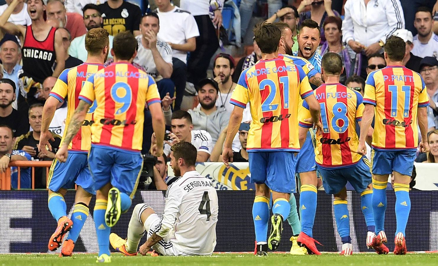 El Real Madrid-Valencia CF, en imágenes