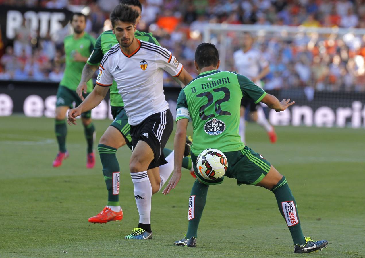 El Valencia-Celta en imágenes