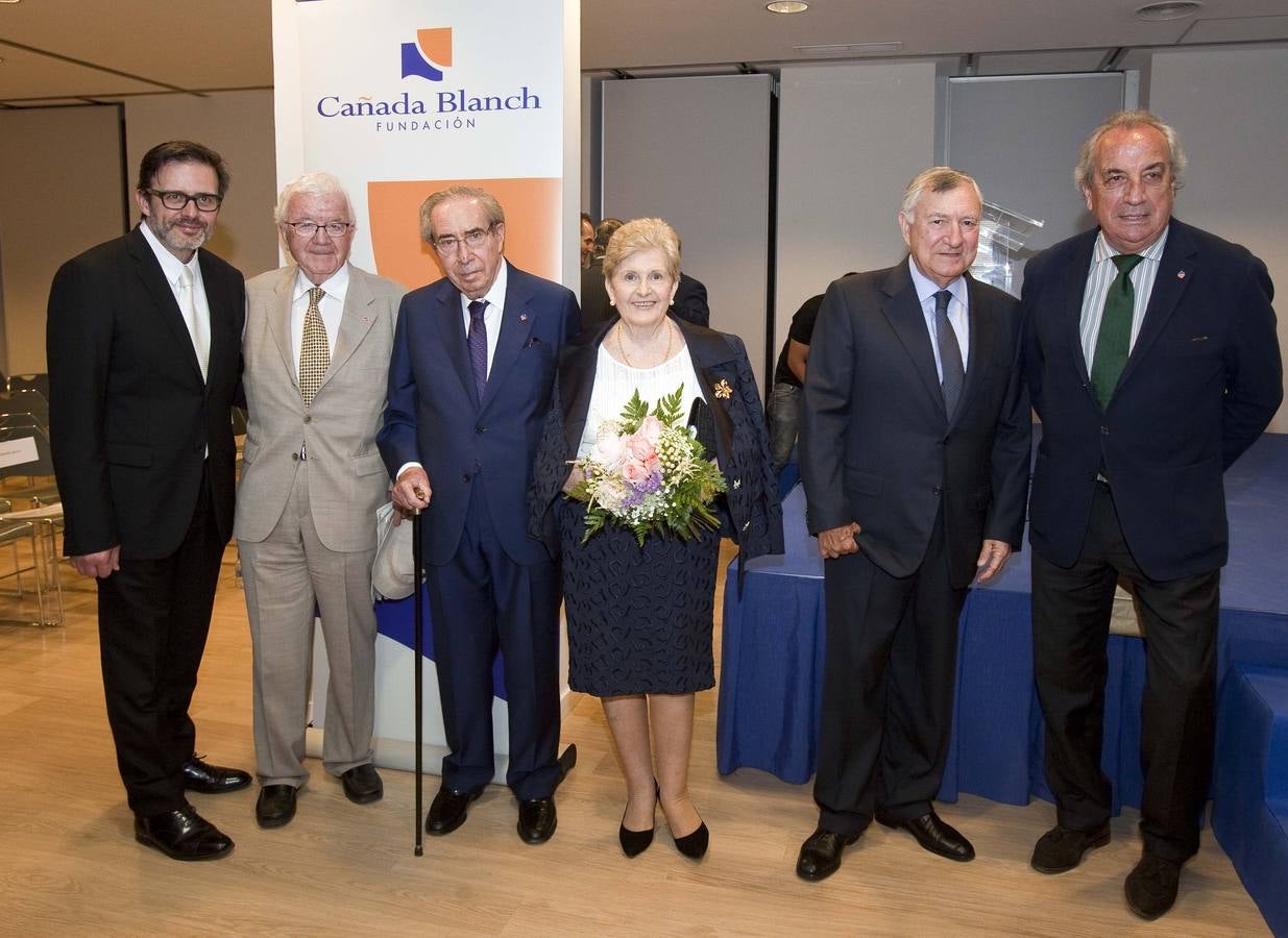 Miguel Dols recibe la alta distinción de la fundación Cañada Blanch