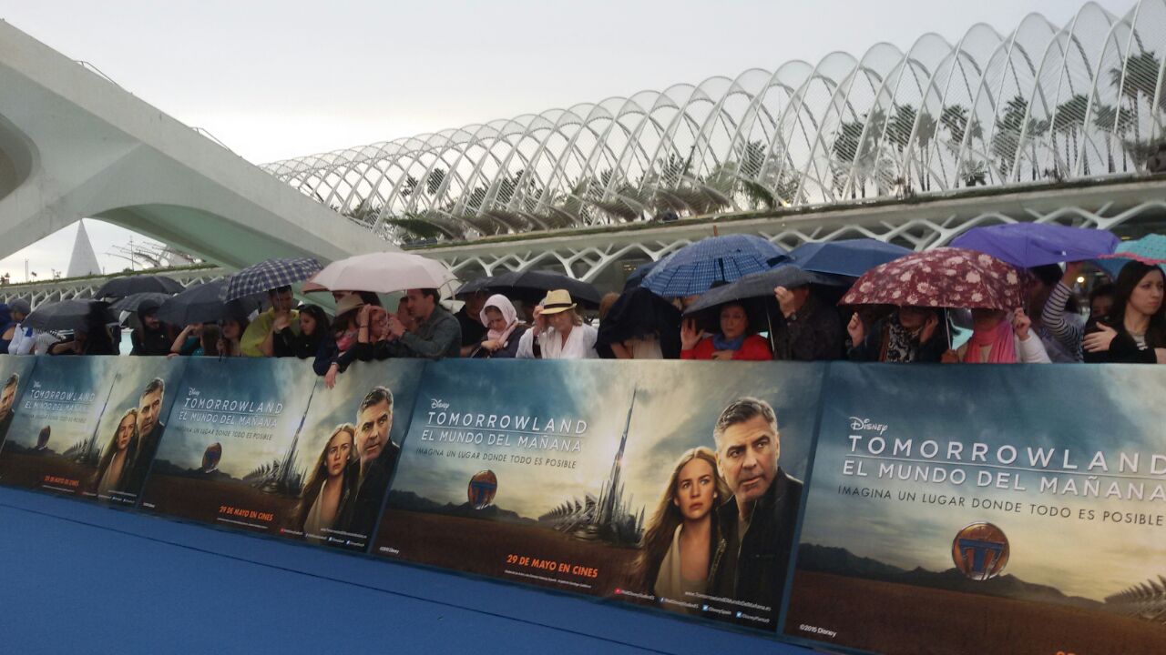 La alfombra roja de &#039;Tomorrowland&#039; con George Clooney