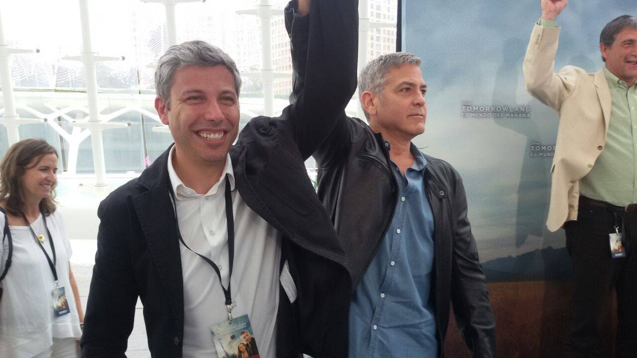 Las mejores imágenes de George Clooney en Valencia