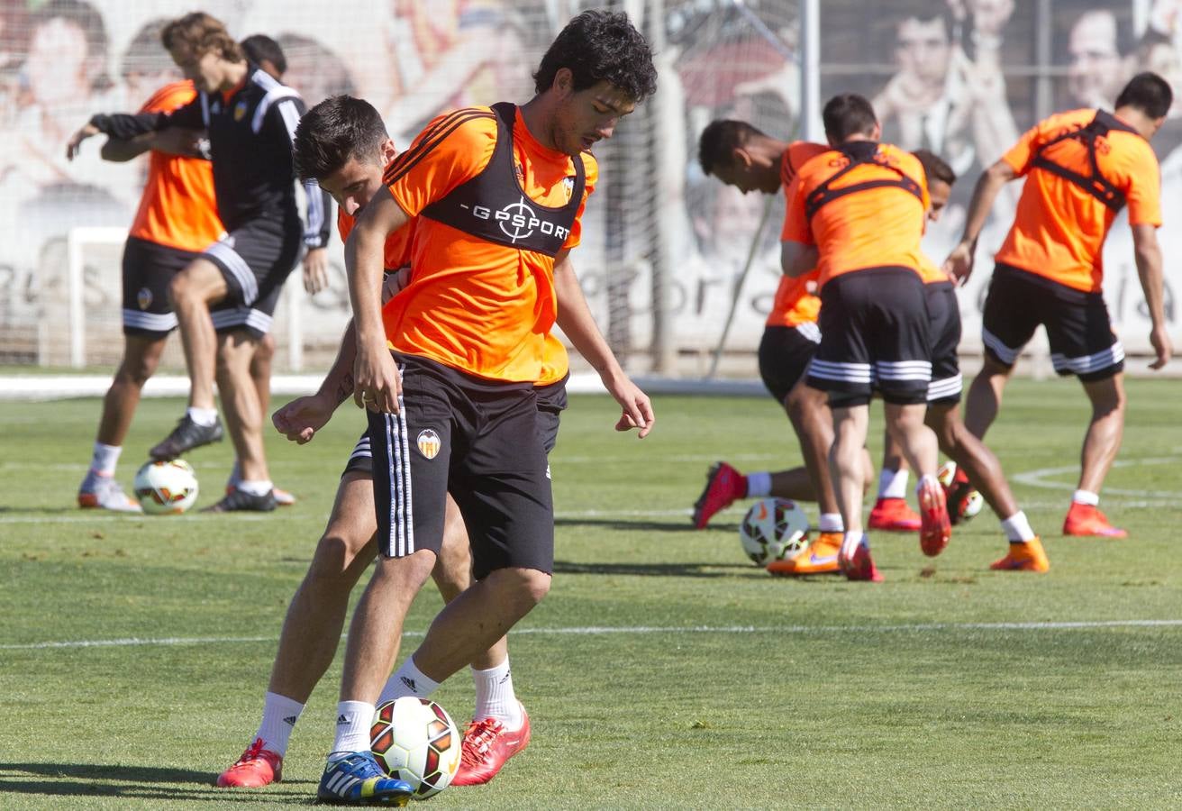 Entrenamiento del Valencia CF (21-5-2015)