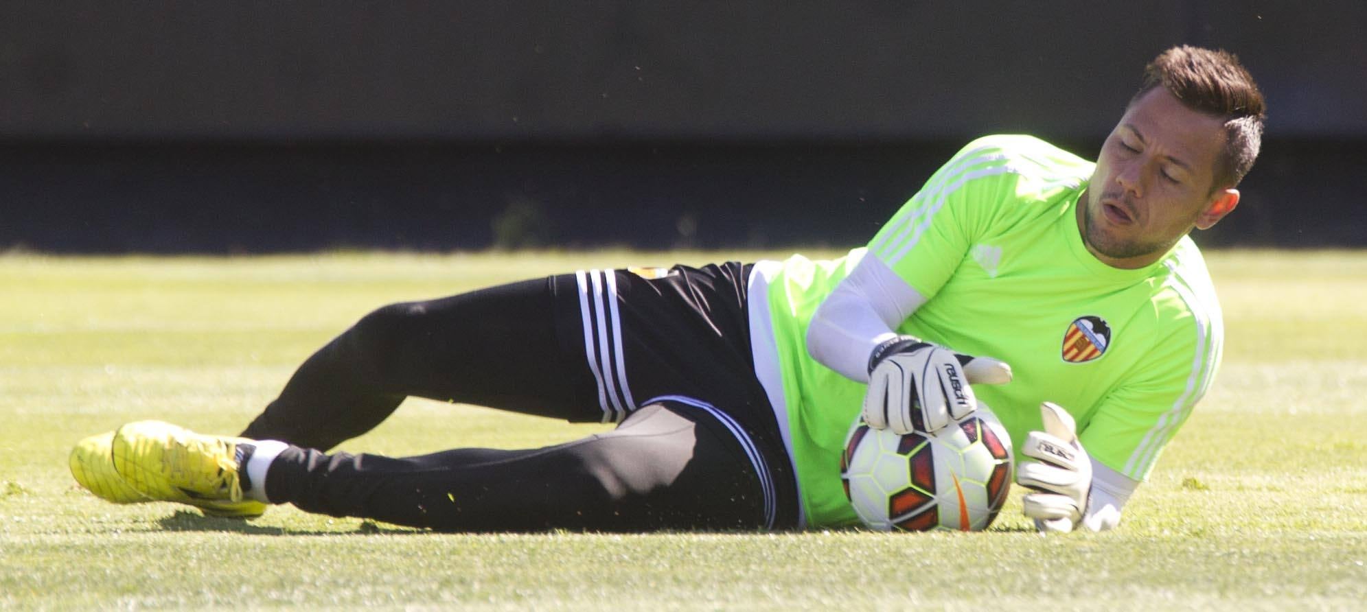 Entrenamiento del Valencia CF (21-5-2015)