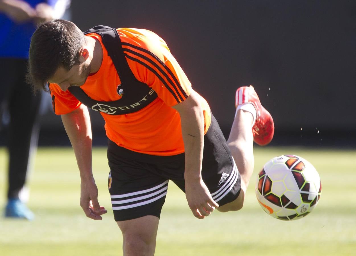 Entrenamiento del Valencia CF (21-5-2015)