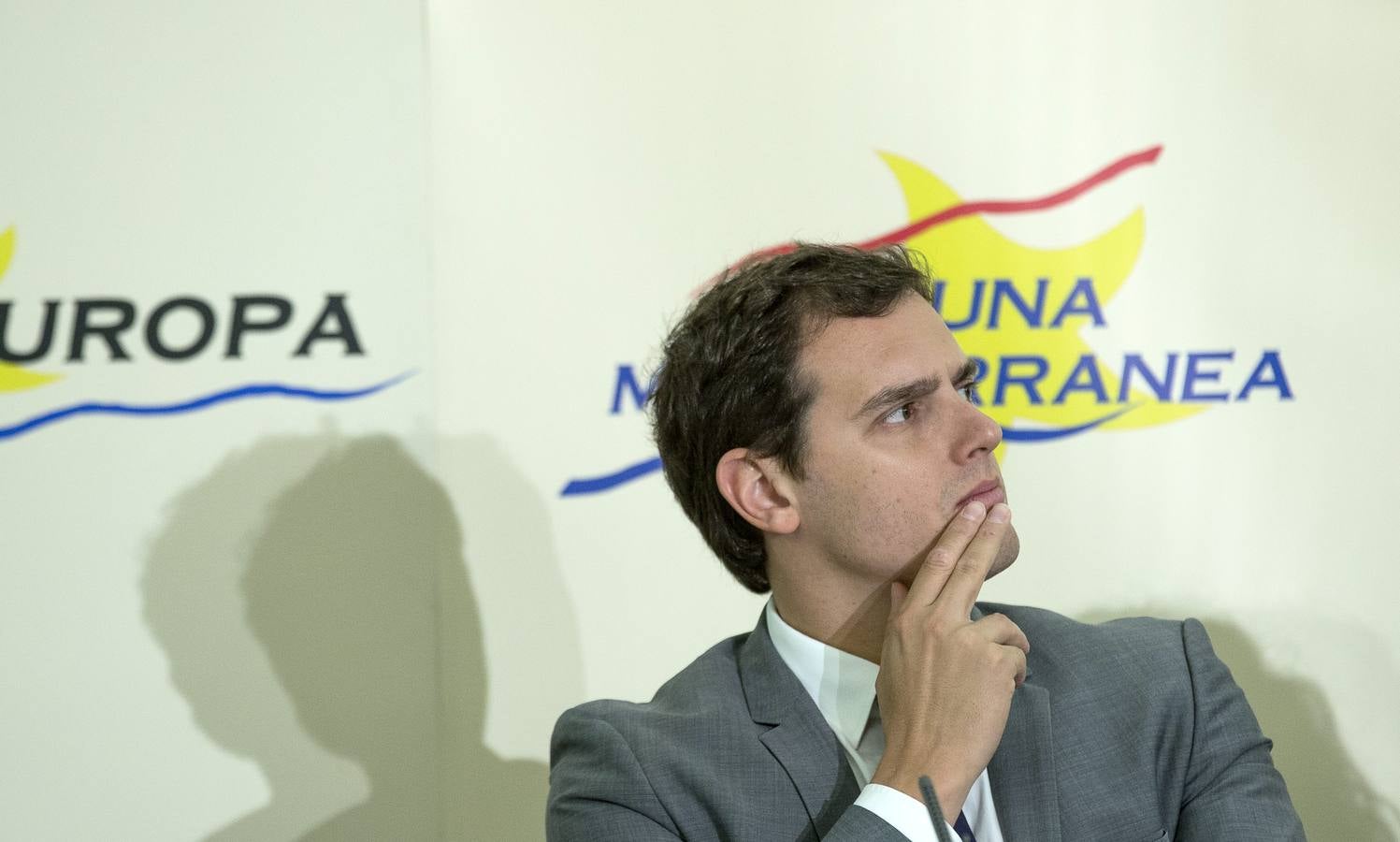 Albert Rivera, líder de Ciudadanos, en Valencia