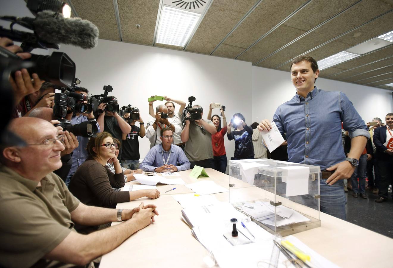 Albert Rivera, presidente de Ciudadanos.