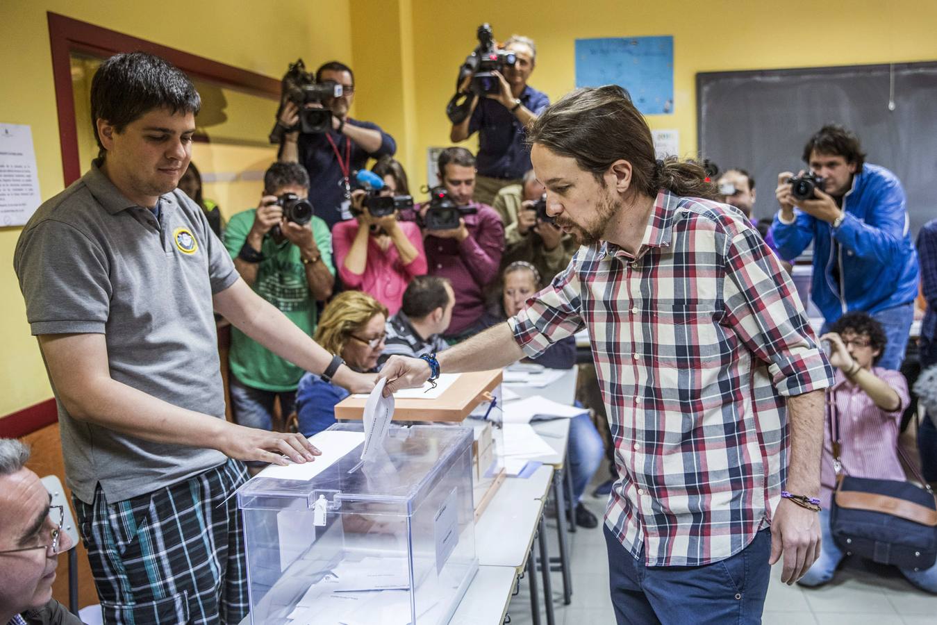 Pablo Iglesias, secretario general de Podemos.