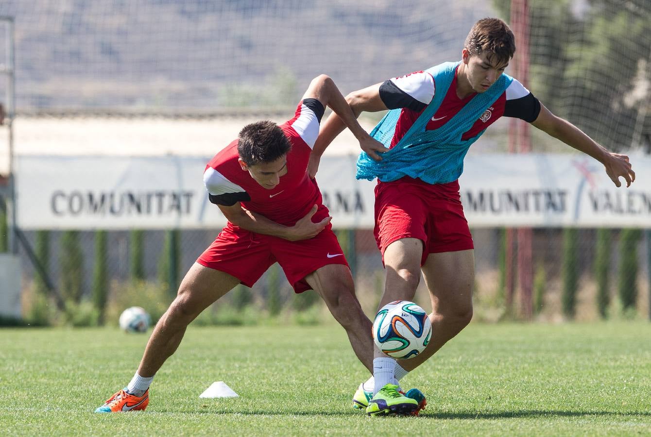 Entrenamiento del Hércules CF