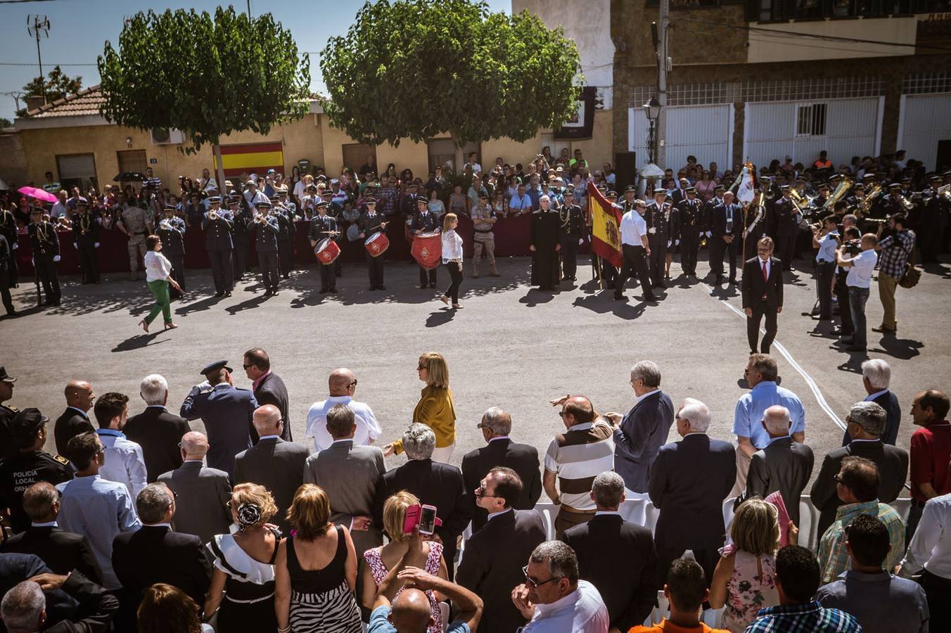 Jura de bandera en la Murada