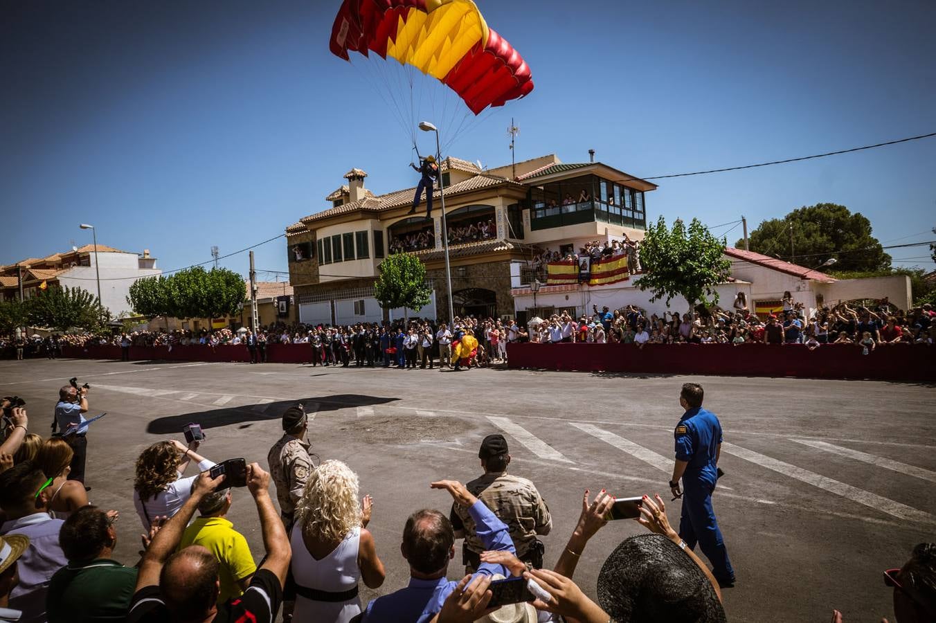 Jura de bandera en la Murada