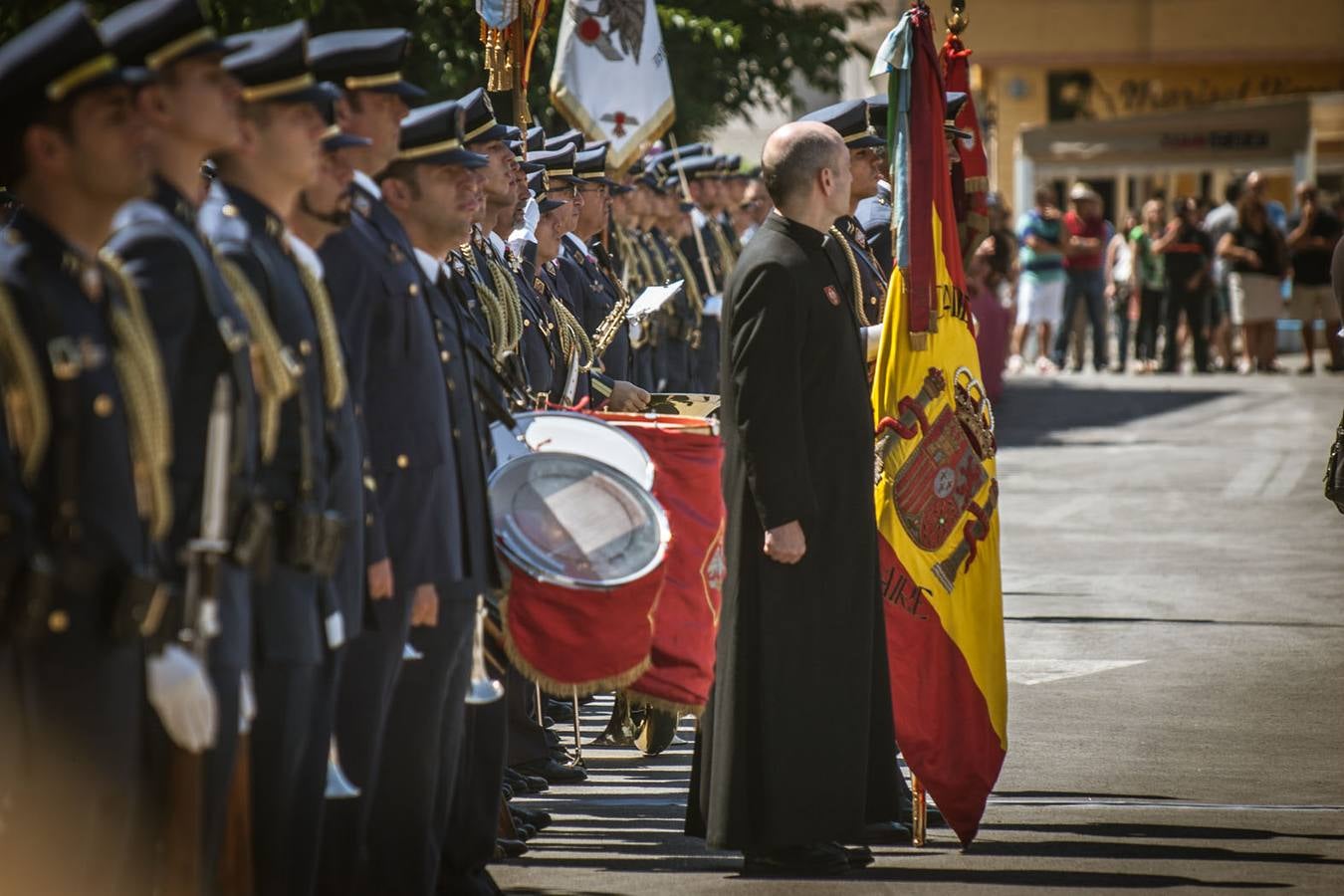 Jura de bandera en la Murada